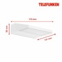 TF 312606TF TELEFUNKEN LED venkovní svítidlo 17,2 cm 10W 1200lm bílé - BRILONER - foto 6