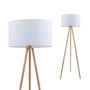 Stojací lampy - BRILO 1379016 Textilní stojací svítidlo pr. 45,5 cm 1x E27 60W bílé (starý kód: BRILO 1379-016) - BRILO - foto 6