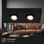 Bodová - BRI 3996025 LED CTS stropní svítidlo, 27 cm, 4W, 460lm, černá - BRILONER - foto 6