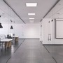 LED panely - CEN PQA-426030 LED PANEL PQUADRO ADV. 600x600x10mm 42W 3000K 3900Lm UGR19 120d IP43 - CENTURY - foto 6