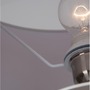 Stojací lampy - NV 9145061 Stojací lampa SALINO stínidlo slonovinová bílá hnědý kabel přírodní dřevo E27 1x12W 230V IP20 bez žárovky - NOVA LUCE - foto 6