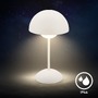 Stolní lampy dekorační - BRILO 7578016 Kugle stolní lampička - 3W, 250lm, bezdrátová, LED, stmívatelné, dotykový vypínač, teplá bílá, bílá - BRILO - foto 6