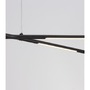 Podélná - NV 9695213 Závěsné svítidlo RACCIO černý kov a akryl LED 27W 230V 3000K IP20 stmívatelné - NOVA LUCE - foto 6