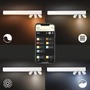 Bodová - PH 8720169318496 Hue 50609/31/P7 Hue WACA Centris stropní LED svítidlo 1x36W+GU10 3x5,7W 3550lm 2000-6500K RGB IP20 bílá - PHILIPS - foto 6