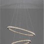 Kruhová - NV 9748159 AKCE - Závěsné svítidlo GINEVRA černý hliník a akryl LED 54W 230V 3000K IP20 stmívatelné - NOVA LUCE - foto 6