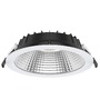 Koupelnová - SLC SLC1526 Vestavné LED svítidlo Shift pr.200-210 mm bílé 2400lm 3000/4000K Ra80 bez driveru IP54/IP40 UGR19 - TLG - foto 6