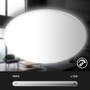 Kruhová - BRILO 3835016 Rowny LED stropní svítidlo do koupelny, dálkový ovladač, stmívatelné, CCT ovladač, přímé a nepřímé osvětlení, kruhové 45 cm, bílé - BRILO - foto 6