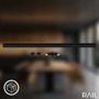 Lištové Briloner 230V - BRILO 8003005 1fázový vysokonapěťový systém kolejnice – 230V, kov, 75 cm, přisazená, černá - BRILO - foto 6