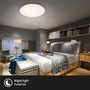 Kruhová - BRILO 3318016 LED stropní svítidlo hvězdné nebe, CCT, noční světlo, dálkový ovladač, stmívatelné (starý kód: BRILO 3318-016) - BRILO - foto 6