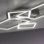 Hranatá - LD 14030-55 IVEN LED stropní svítidlo, barva ocel, moderní teplá bílá, design 3000K - LEUCHTEN DIREKT / JUST LIGHT - foto 6