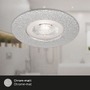 Kruhová - BRI 7046-034 3ks sada LED vestavné svítidlo, pr. 9 cm, 5 W, matný chrom - BRILONER - foto 6