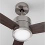 Ventilátory - NV 9952345 Stropní ventilátor AXEL nerez hliník a listy z teakového dřeva a ořechu - NOVA LUCE - foto 6
