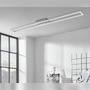 Hranatá - BRILO 3094012 LED rám 110 cm 20W 1800lm hliník (starý kód: BRILO 3094-012) - BRILO - foto 6