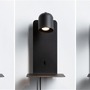 Bodová - P 71099 Nástěnné svítidlo Malena USB C GU10 230V max. 5W černá mat - PAULMANN - foto 6