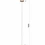 Subtilní - GT 6039-113 Závěsné svítidlo Quiberon 6W 600lm 3000K béžová - GeeTi - foto 6