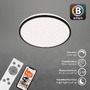 Kruhová - BRILO 3064-015 Hvězdné nebe CCT LED stropní svítidlo, pr. 33,3 cm, 24 W, 2500 lm, černá - BRILO - foto 6
