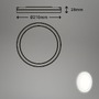Nástěnná - BRILO 3008016 LED venkovní svítidlo pr. 21 cm 8W 1200lm bílé (starý kód: BRILO 3008-016) - BRILO - foto 6