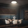 Kruhová - BRILO 3903012 Competo stropní svítidlo pr.33 cm - 22W, 2400lm, LED, teplá bílá, matný nikl - BRILO - foto 6