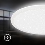 Kruhová - BRILO 7654016 Slim svítidlo LED panel pr.37,5 cm - 22W, 3000lm, hvězdné nebe, neutrální bílá, bílé - BRILO - foto 6