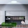 Kruhová - BRILO 3883016 AKCE - Tava A svítidlo LED panel pr.29,3 cm - 11W, 2400lm, energetická třída A, stmívatelné, CCT, bílé - BRILO - foto 6