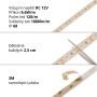 Jednobarevné LED pásky 12V, 24V, 230V - LED pásek IP68 12IP68-12096 záruka 3 roky - foto 6
