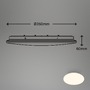 Kruhová - BRILO 3897116 LED stropní svítidlo s čidlem, 35 cm, 18W, 1880lm, bílé - BRILONER - foto 6