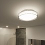 Kruhová - P 71075 Stropní svítidlo Luena LED IP44 3000K 230V 16,5W sklo/chrom - PAULMANN - foto 6