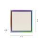 Hranatá - LD 14900-16 EDGING LED stropní svítidlo 40x40, bílá, ploché Rainbow RGB, dálkový ovladač RGB+2700-6000K - LEUCHTEN DIREKT / JUST LIGHT - foto 6