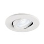 Pro zapuštěná svítidla - LA 1007092 UNIVERSAL DOWNLIGHT kryt pro downlight IP20, výkyvný, kulatý, bílý - BIG WHITE (SLV) - foto 6