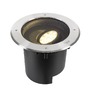 Zapuštěná - LA 1009170 DASAR® XL svítidlo do země, asymetrické, 3000K, 70°/40°, IP65/IP67, kulaté, nerezová ocel / černá - BIG WHITE (SLV) - foto 6