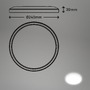 Kruhová - BRILO 7524416 Move LED stropní svítidlo IP44, přímé a nepřímé osvětlení, pohybové čidlo, kruhové 24 cm, bílé - BRILO - foto 6