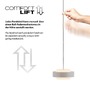 Kruhová - LD 14131-39 Kolekce Schöner Wohnen LED závěsné svítidlo Elmo, písková barva Comfort Lift, 3000K - JUST LIGHT - foto 6