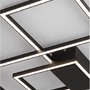 Hranatá - NV 9508431 Svítidlo stropní  BILBAO matný černý hliník a akryl LED 55W 230V 3000K IP20 stmívatelné - NOVA LUCE - foto 6