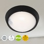 Nástěnná - BRILO 3352-015 LED venkovní svítidlo s čidlem, pr. 17 cm, 12 W, černá - BRILO - foto 6