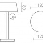 Stolní lampy dekorační - RED R14286 PRAHA DIMM stolní bílá 230V LED 5W 100° 3000K - RED - DESIGN RENDL - foto 6