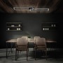 Hranatá - BRILO 3145-015 LED CCT rám 110 cm 2x40W 2200lm černá - BRILO - foto 6