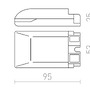 Stabilizovaný proud - RED G13009 DRIVER LED 700mA 10W - DESIGN RENDL - foto 5