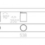 Bodová - RED R12078 DUGME III bílá/antracitová 230V GU10 3x35W - RED - DESIGN RENDL - foto 6