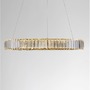 Kruhová - NV 9333075 Závěsné svítidlo AURELIA zlatý kov a křišťál LED 40W 230V 3500K IP20 stmívatelné - NOVA LUCE - foto 6