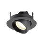 Kruhová - LA 1010068 NUMINOS® GIMBLE XS Stropní vestavné svítidlo, 4000 K, 55°, IP20, kulaté, černá - BIG WHITE (SLV) - foto 6