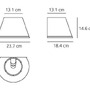 Dekorativní - AR 1142020A Choose nástěnné IP23 - pergamen - ARTEMIDE - foto 6