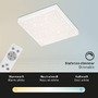 Hranatá - BRILO 7381016 CCT svítidlo LED panel, 29,5 cm, 15 W, bílé (starý kód: BRILO 7381-016) - BRILO - foto 6