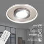 Kruhová - BRILO 3640-012 CCT LED stropní svítidlo, pr. 49,5 cm, 25 W, 3000 lm, matný nikl-chrom - BRILO - foto 6