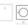 Downlight - RED R10168 Stropní přisazené svítidlo CUBO hliník 230V GU10 50W - RED - DESIGN RENDL - foto 6