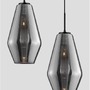 Kónická - NV 9724101 Závěsné svítidlo VEIRO chromové sklo / černý kov / černý kabel E27 1x12W 230V IP20 bez žárovky - NOVA LUCE - foto 6
