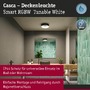 Kruhová - P 75416 LED stropní svítidlo Smart Home Zigbee 3.0 Casca IP44 RGBW+ 230V 20W černá mat - PAULMANN - foto 6