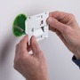 Zapuštěná - P 79999 LED vestavné svítidlo do zdi Tsaro hranaté 80x36mm 1W 230V 2700K bílá mat - PAULMANN - foto 6