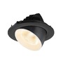 Kruhová - LA 1009704 NUMINOS® GIMBLE L Stropní vestavné svítidlo, 2700 K, 20°, IP20, kulaté, černé / bílé - BIG WHITE (SLV) - foto 6