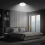 Kruhová - BRI 3933018 Tak stropní svítidlo pr.24 cm - 12W, 1300lm, LED, hvězdné nebe, IP44, chrom - BRILONER - foto 6