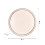 Kruhová - LD 14216-16 OSKO LED stropní svítidlo bílé průměr 58cm stmívatelné dálkový ovladač CCT 2700-5000K - JUST LIGHT - foto 6